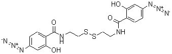 CAS#: 199804-21-2, N,N'-(Dithiodi-2,1-Ethanediyl)Bis[4-Azido-2-Hydroxy-Benzamide