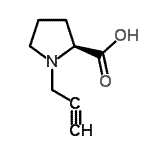 CAS 登录号：199918-49-5， 1-(2-丙炔-1-基)-L-脯氨酸