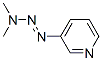 CAS 登录号：19992-69-9， 1-(3-吡啶基)-3,3-二甲基三氮烯