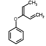 CAS 登录号：199923-60-9， [(3E)-1,3-戊二烯-3-基氧基]苯