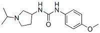 CAS#: 19996-76-0, 1-(1-Isopropyl-3-Pyrrolidinyl)-3-(P-Methoxyphenyl)Urea