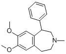 CAS#: 20012-08-2, N-Methyl-1-phenyl-7,8-dimethoxy-2,3,4,5-tetrahydro-3-benzazepine