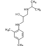CAS#: 20013-91-6, 1-[(2,4-Dimethylphenyl)Amino]-3-(Isopropylamino)-2-Propanol