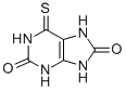 CAS#: 2002-60-0, 6-Sulfanylidene-7,9-Dihydro-3H-Purine-2,8-Dione