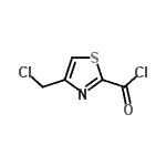 CAS#: 200418-16-2, 4-(Chloromethyl)-1,3-Thiazole-2-Carbonyl Chloride