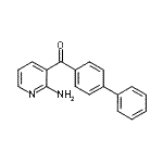 CAS#: 200427-07-2, (2-Amino-3-Pyridinyl)(4-Biphenylyl)Methanone
