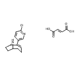 CAS#: 200432-86-6, 2-(6-Chloro-3-Pyridinyl)-9-Azabicyclo[4.2.1]Non-2-Ene (2E)-2-Butenedioate (1:1)
