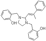 CAS 登录号：20052-96-4， 2-(alpha-甲基苯乙烯基)-1,3-二(2-羟基苄基)咪唑烷