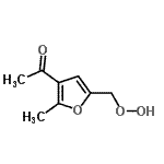 CAS 登录号：200574-63-6， 1-[5-(氢过氧基甲基)-2-甲基-3-呋喃基]乙酮