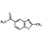 CAS#: 20077-88-7, 1-(2-Methyl-1,3-Benzothiazol-5-Yl)Ethanone