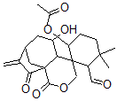 CAS 登录号：20086-59-3， 毛果香茶菜醛 H