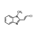 CAS 登录号：200931-45-9， 2-[(E)-2-氯乙烯基]-1-甲基-1H-苯并咪唑