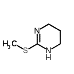 CAS 登录号：20112-81-6， 2-(甲硫基)-1,4,5,6-四氢嘧啶