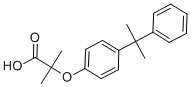 CAS 登录号：2012-73-9， 2-甲基-2-[4-(2-苯基丙烷-2-基)苯氧基]丙酸