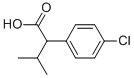CAS#: 2012-74-0, 4-Chloro-alpha-(1-Methylethyl)-Benzeneacetic Acid