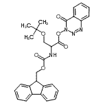 CAS#: 201210-27-7, 4-Oxo-1,2,3-Benzotriazin-3(4H)-Yl N-[(9H-Fluoren-9-Ylmethoxy)Carbonyl]-O-(2-Methyl-2-Propanyl)Serinate