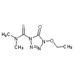 CAS#: 201292-30-0, 4-Ethoxy-N,N-Dimethyl-5-Oxo-4,5-Dihydro-1H-Tetrazole-1-Carbothioamide