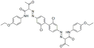 CAS#: 20139-66-6, 2-[3-Chloro-4-[2-chloro-4-[1-[(4-ethoxyphenyl)carbamoyl]-2-oxo-propyl]diazenyl-phenyl]phenyl]diazenyl-N-(4-ethoxyphenyl)-3-oxo-butanamide