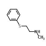 CAS#: 2014-78-0, N-Methyl-2-(Phenylsulfanyl)Ethanamine