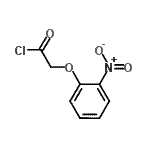 CAS 登录号：20142-87-4， (2-硝基苯氧基)乙酰氯