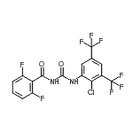 CAS#: 201593-84-2, N-{[2-Chloro-3,5-Bis(Trifluoromethyl)Phenyl]Carbamoyl}-2,6-Difluorobenzamide
