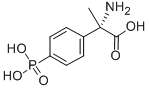 CAS 登录号：201608-25-5， (alphaS)-alpha-氨基-alpha-甲基-4-膦酰-苯乙酸