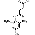 CAS 登录号：201741-53-9， 4-(均三甲苯基氨基)-4-氧代丁酸