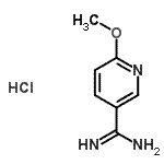 CAS#: 201937-22-6, 6-Methoxypyridine-3-Carboxamidine Hydrochloride