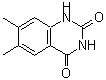 CAS 登录号：20197-95-9， 6,7-二甲基-2,4(1H,3H)-喹唑啉二酮
