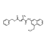 CAS#: 201982-94-7, Benzyl {(2S)-1-[(4-Methoxy-2-Naphthyl)Amino]-1-Oxo-2-Propanyl}Carbamate