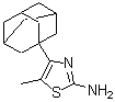 CAS 登录号：201992-89-4， 4-(金刚烷-1-基)-5-甲基-1,3-噻唑-2-胺