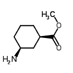 CAS 登录号：202120-10-3， 甲基(1R,3S)-3-氨基环己甲酸酯