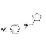 CAS 登录号：202199-07-3， 1-(4-甲基苯基)-N-(四氢-2-呋喃基甲基)甲胺