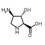 CAS 登录号：202473-18-5， (3S,4R)-4-氨基-3-羟基-L-脯氨酸