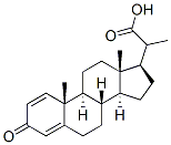 CAS#: 20248-18-4, 20-Carboxy-1,4-Pregnadien-3-One