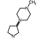 CAS#: 202991-92-2, 1-Methyl-4-(3-Pyrrolidinyl)Piperazine