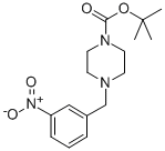 CAS#: 203047-33-0, 4-[(3-Nitrophenyl)Methyl]-1-Piperazinecarboxylic Acid 1,1-Dimethylethyl Ester