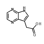 CAS#: 20322-09-2, 4H-Pyrrolo[2,3-b]Pyrazin-7-Ylacetic Acid