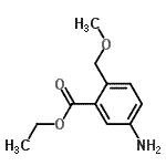 CAS 登录号：203447-37-4， 乙基5-氨基-2-(甲氧基甲基)苯甲酸酯