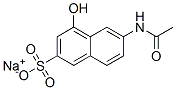 CAS 登录号：20349-44-4， 6-(乙酰氨基)-4-羟基萘-2-磺酸钠