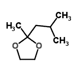 CAS#: 2035-08-7, 2-Isobutyl-2-Methyl-1,3-Dioxolane