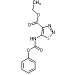 CAS#: 2037-81-2, Ethyl 5-[(Phenoxycarbonyl)Amino]-1,2,3-Thiadiazole-4-Carboxylate