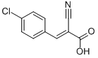 CAS 登录号：20374-46-3， (E)-3-(4-氯苯基)-2-氰基丙烯酸