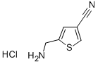 CAS#: 203792-27-2, 5-(Aminomethyl)-3-Thiophenecarbonitrile Hydrochloride (1:1)