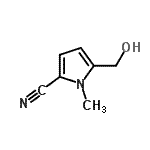 CAS#: 203792-35-2, 5-(Hydroxymethyl)-1-Methyl-1H-Pyrrole-2-Carbonitrile