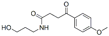 CAS 登录号：20380-95-4， 3-(对茴香酰)-N-(3-羟基丙基)丙酰胺