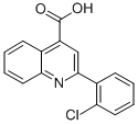 CAS#: 20389-09-7, 2-(2-Chlorophenyl)-4-Quinolinecarboxylicacid
