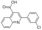 CAS#: 20389-10-0, 2-(3-Chlorophenyl)-4-Quinolinecarboxylicacid