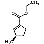 CAS#: 204004-21-7, Ethyl (3R)-3-Methyl-1-Cyclopentene-1-Carboxylate