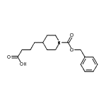 CAS#: 204139-61-7, 4-{1-[(Benzyloxy)Carbonyl]-4-Piperidinyl}Butanoic Acid
